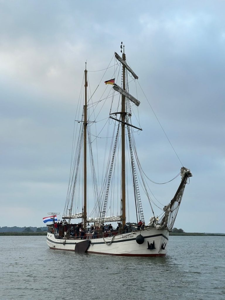 Die Weisse Düne auf dem Achterwasser